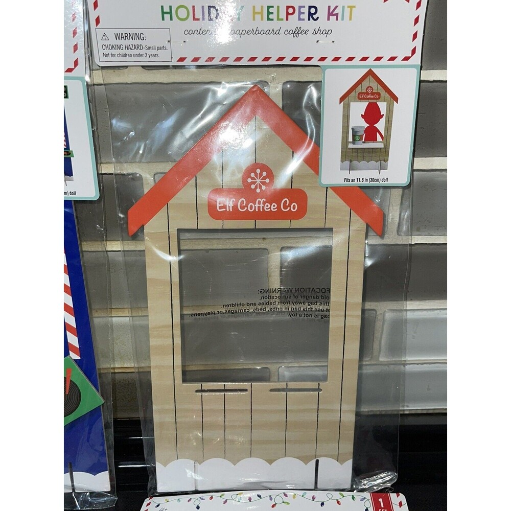 Elf Holiday Helper Kit Props Target Bullseye 2023 Christmas Coffee Co
